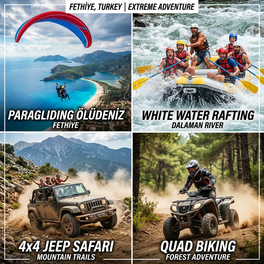 Ekstrem Turlar Paketi Fethiye